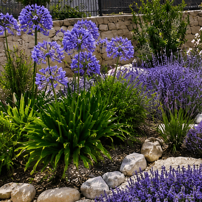 Plantes méditerranéennes fleuries